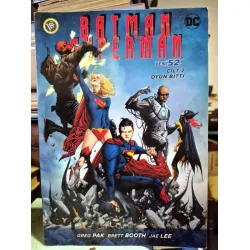 Batman / Superman Yeni 52 Cilt 2 Oyun Bitti (2016 İlk Basım, 5 Ciltlik Seri) Batman / Superman Yeni 52 Cilt 2 Oyun Bitti (2016 İlk Basım, 5 Ciltlik Seri)