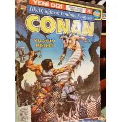 Conan İlkel Çağların Yenilmez Savaşçısı Yeni Dizi Sayı 4 Yılanın Dişleri (Alfa Yeni Dizi 7 Saylık Seri) Conan İlkel Çağların Yenilmez Savaşçısı Yeni Dizi Sayı 4 Yılanın Dişleri (Alfa Yeni Dizi 7 Saylık Seri)