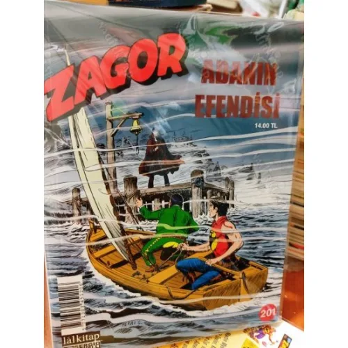 Zagor Lal Yeni Seri Sayı 201 Adanın Efendisi