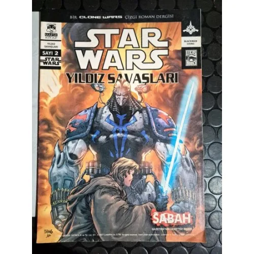 Star Wars Yıldız Savaşları Sayı 2 (Büyük Boy, Sith'in İntikamı Öncesinde Yaşanan Maceralar)