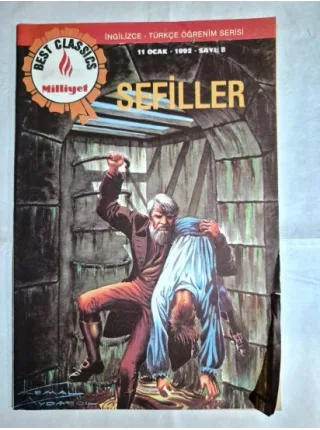 Sefiller Sayı 8 Milliyet Best Classics İngilizce-Türkçe Öğrenim Serisi ÇR