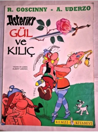 Asteriks Remzi Sayı 16 Gül ve Kılıç (Açıklama)