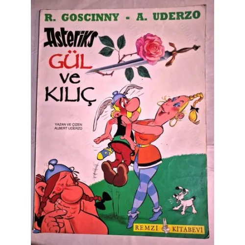 Asteriks Remzi Sayı 16 Gül ve Kılıç (Açıklama)