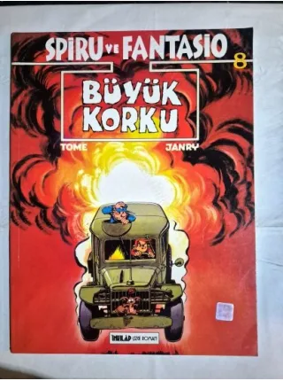Spiru ve Fantasio Sayı 8 Büyük Korku