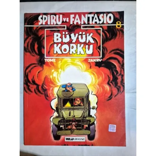 Spiru ve Fantasio Sayı 8 Büyük Korku