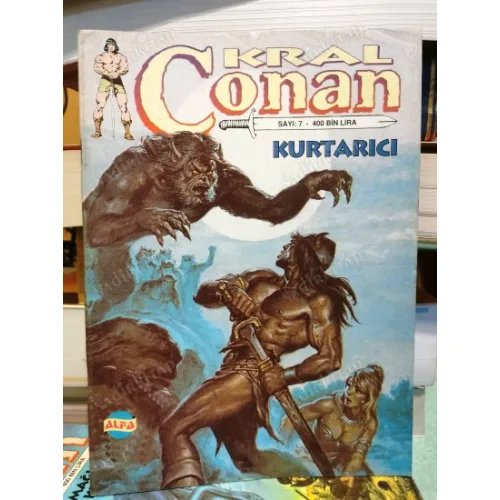 CONAN Kral Conan Sayı 7 Kurtarıcı (Alfa 42 Sayılık Seri)