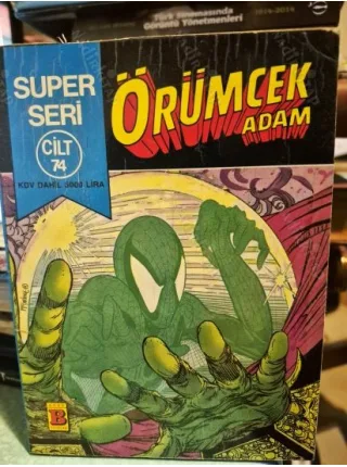 Örümcek Adam Bilka Super Seri Cilt 74 103 Balayı 73 Parçalarım Seni BKZ