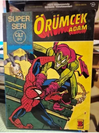 Örümcek Adam Bilka Super Seri Cilt 80 Seni ezeceğim, ve Borcum ödendi