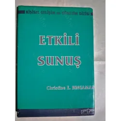 Etkili Sunuş Ciltli (PamukBank Genel Müdürü Bülent Şenver'den ıslak imzalı) Etkili Sunuş Ciltli (PamukBank Genel Müdürü Bülent Şenver'den ıslak imzalı)