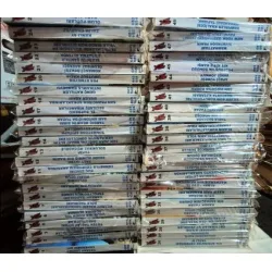 Tex - Teks Aylık / Yeni Seri Cilt 1 - 49 Toplam 48 Cilt TAM TAKIM SET (Cilt 4 Eksik Çizgi Düşler 49 Ciltlik Seri) BKZ