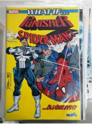 MARVEL What If? Punisher Spider-man'i Öldürseydi? Comicare