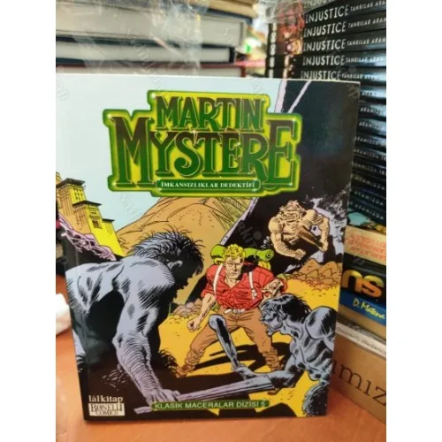 Martin Mystere Atlantis Klasik Maceralar Dizisi Cilt 5 Şeffaf gölgeler Kenti, Cehennem Yaratıkları, Uzayda Dehşet, Babil Kulesi (42 Ciltlik Seri)
