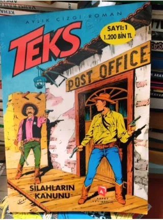 Teks (Tex) Aksoy Sayı 1 Silahların Kanunu (13 lük Seri)
