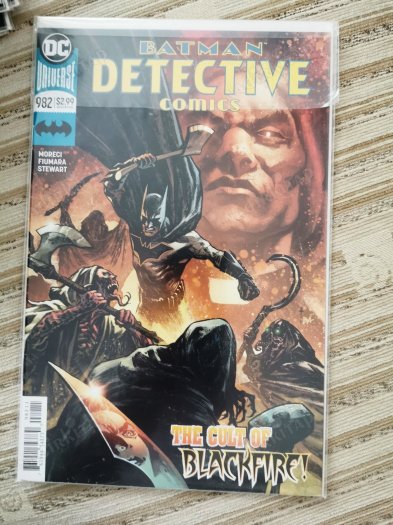 DC Batman Detective Comics 982 of Present The Cursing of Gotham City! (Cover Regular Comicare)