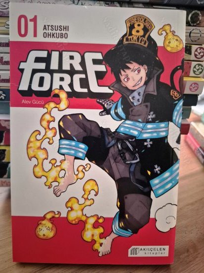 MANGA Fire Force Alev Gücü 1. Cilt