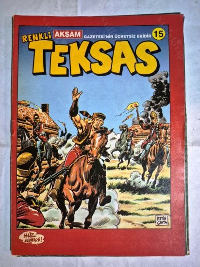 Renkli Teksas Fasikül 15 (Akşam Gazetesinin Ekidir) 28lik Sayı