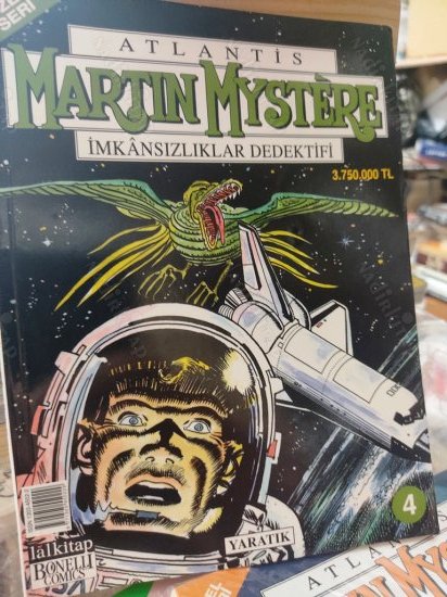 Martin Mystere - Atlantis İmkansızlar Dedektifi * LAL Özel Seri Sayı 4 Yaratık (53 Sayılık Seri)